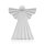 TIMELESS ceramic angel large