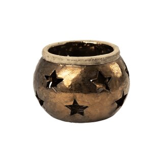GOLDEN NIGHT ceramic globe small
