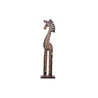 Giraffe on foot S wood  16x9x60cm