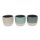 Pot ceramic 14.5x14.5x12cm 1pc mix box A/3