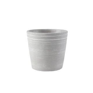 Pot Andy licht grijs D14 H13