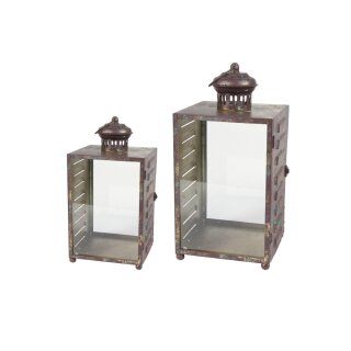 Lantaarn S2 Cor antiq bronze