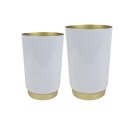 Vase Satz von 2 Minou