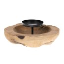 Teak-Kerzenhalter Natur