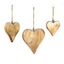Herz Natur Holz z.Hängen