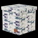 Faltbox Aquarell quadratisch