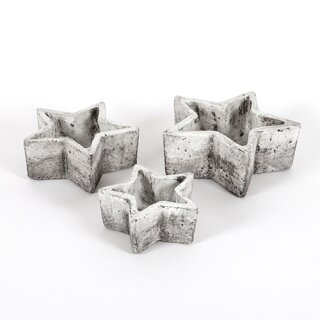 Keramik Stern-Topf Rustico