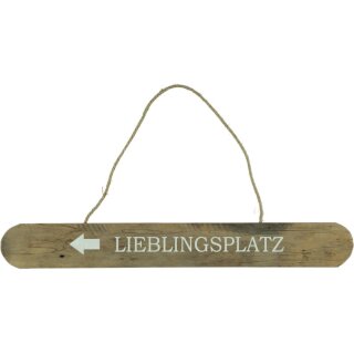 Schild historisches Holz