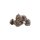 Blauer Tannenzapfen natur 200gr / Display