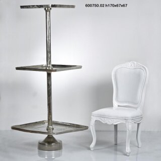 PD Alu Etagere Quadrillo 3 Etagen