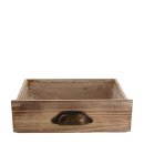 Schublade aus Holz mit Kunststoffeinsatz