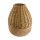 Vase Zora mit Weiden-Paulownia-Holz