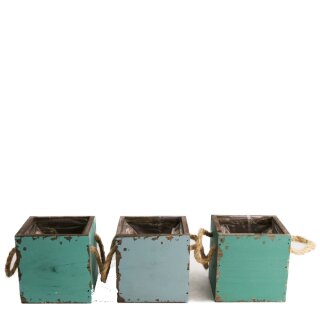 PD Pflanzgef&auml;&szlig; Holz mit Kunststoff