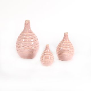 Flasche  Hope mit Streifen aus Keramik