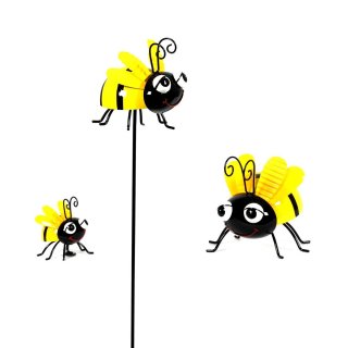 Biene stehend mit Magnet