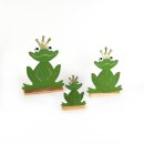 PD Froschk&ouml;nig Waldemar Filz gr&uuml;n