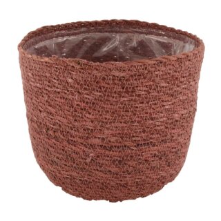 PD Korb Grima Seegras Natur mit Kunststoff