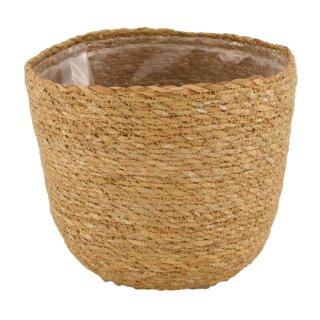 PD Korb Grima Seegras Natur mit Kunststoff