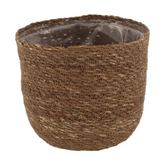 PD Korb Grima Seegras Natur mit Kunststoff