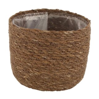 PD Korb Grima Seegras Natur mit Kunststoff