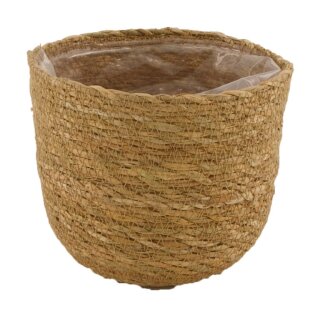 PD Korb Grima Seegras Natur mit Kunststoff