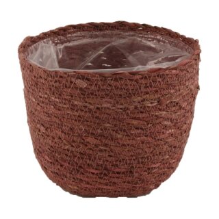 PD Korb Grima Seegras Natur mit Kunststoff