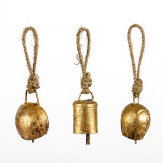 Glocke zum hängen 3er Assortiert