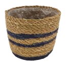 PD Korb Grima Seegras Natur mit Kunststoff