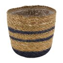 PD Korb Grima Seegras Natur mit Kunststoff