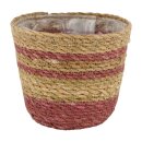 PD Korb Grima Seegras Natur mit Kunststoff