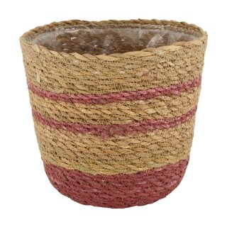 PD Korb Grima Seegras Natur mit Kunststoff