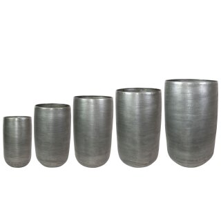 Topf hoch Satz von 5 Rowen