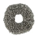 Kranz Bakuli gewachst Natur 27x27x7cm