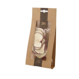 Apfelscheiben rot natur 10x4x21cm