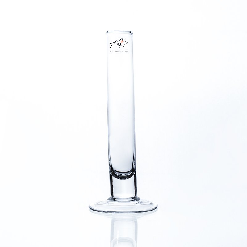 Montana - Vaso In Vetro Di Murano Bianco Con Oro 24kt - Made Murano Glass