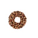 Kranz Mix Nüsse 36cm
 
 Natur/Rot