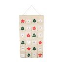 Adventskalender Jute