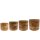 Topf Satz von 4 Helle