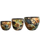 Topf Satz von 3 Berry