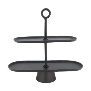 2er Etagere Laax Alu