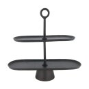 2er Etagere Laax Alu