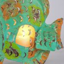 Metallfisch Windlicht Dorie S