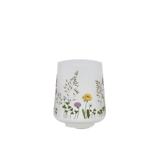 Teelichthalter Wildblumen S