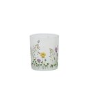 Teelichthalter Wildblumen S