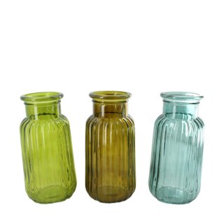 Glas Vase Luxim assortiert