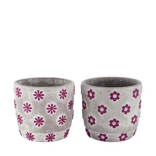 PD Pflanzgef&auml;ss Satori Zement ass. S