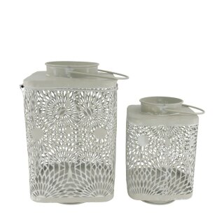 PD 2er Set Metallaterne Shine