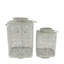 PD 2er Set Metallaterne Shine