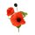 Papaver auf Ständer XL 135cm