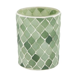 Teelichthalter Rubiksgr&uuml;n